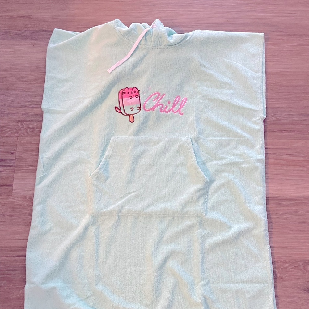 Pusheen Towel Poncho